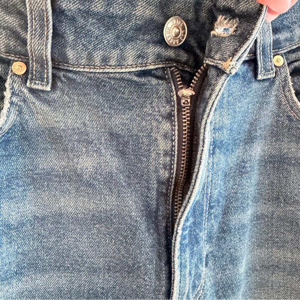 PAIGE Sasha Wide Leg Jean Lovejoy Distressed Size 29 - Picture 11 of 11